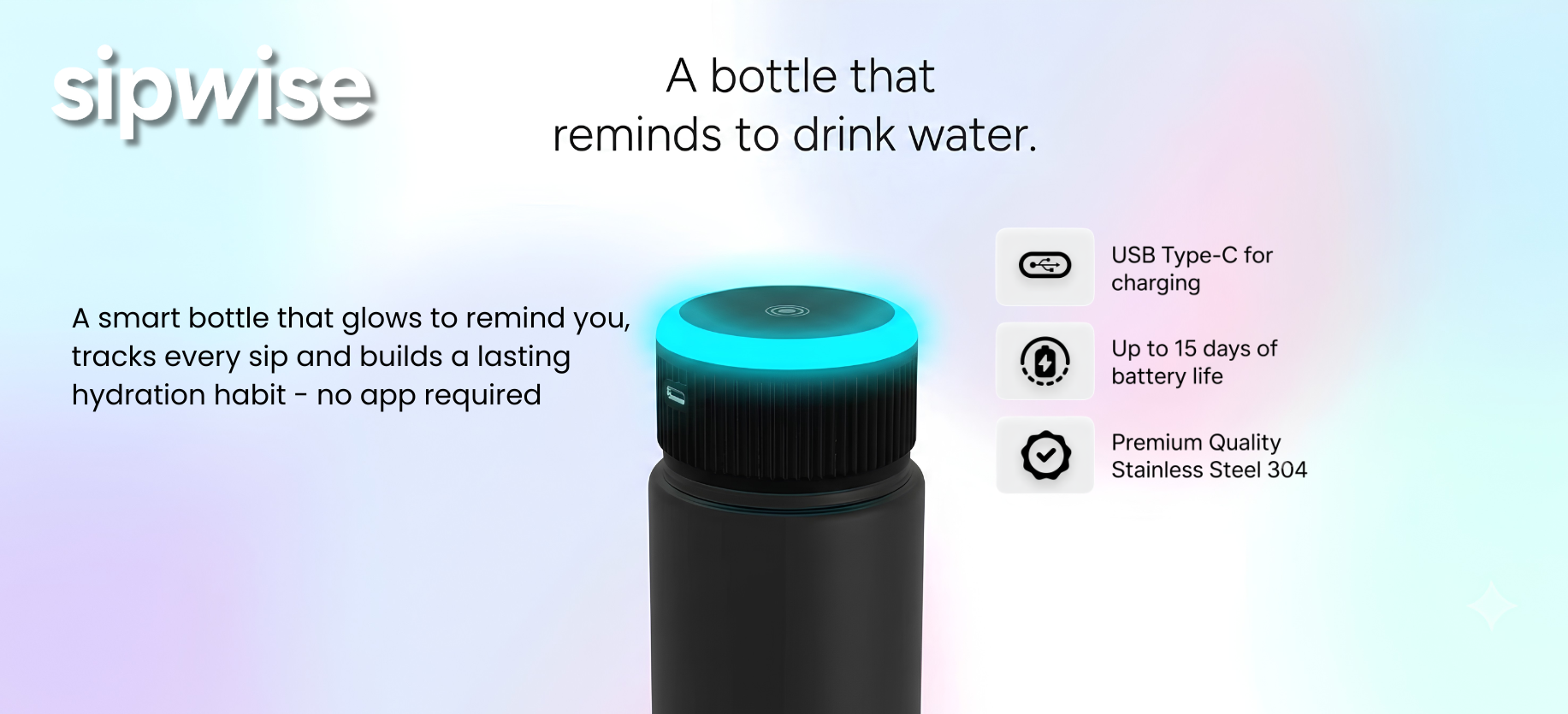 Sipwise Smart Bottle